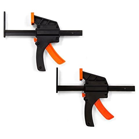 WEN 36053C 6" Quick Release Track Saw Clamps (2 Pack) Cover