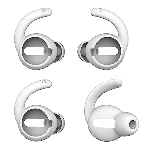Ponteira de Silicone Adaptador Conforto Compativel Airpods Borrachinha Anti Queda e Conforto Ponta