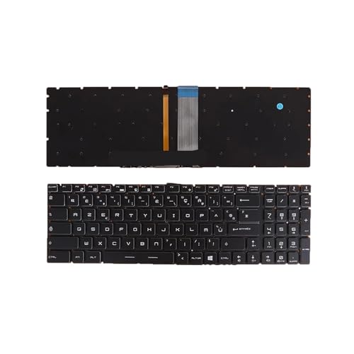 YGUWZ Tastiera Francese Compatibile con Gaming GS60 2PC Ghost GS60 2PL Ghost