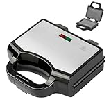 Sandwichpresse – Elektrisches Sandwichgerät mit Kontrollleuchte | Küchengerät für Frühstück...