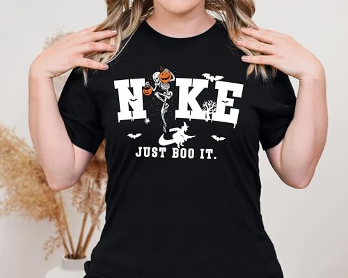 Affect Design Studio Boo Shirt, Funny Halloween Sweatshirt For Women Or Men, Boo Shirt, Vintage Skeleton Pumpkin Shirt, Crewneck Gift For Her, Sweater Gift For Him thumb #4