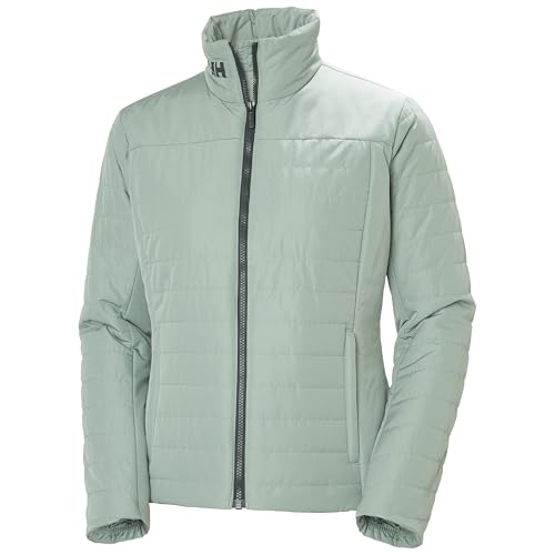 Helly Hansen W Crew Insulator Jacket 2.0 Chaqueta De Vela, Mujer, Eucalipto, L Helly Hansen W Crew Insulator Jacket 2.0 Chaqueta De Vela, Mujer, Eucalipto, L