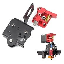 Ender 3 Direct Drive Upgrade Kit Aluminum Alloy Plate with Dual Gear Extruder Kit Easy Print TPU Flexible Filament for Ender 3 V2/Ender 3 Pro/Ender 3/CR-10 Aluminum Plate+Dual Extruder Kit