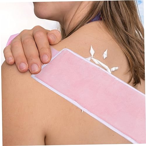 DOITOOL Tira de tração de flocagem cinta esfoliante loção hidratante creme luvas acessórios de aplic