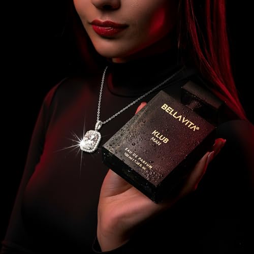 Image of Bella Vita Luxury KLUB | Long Lasting Eau De Parfum 100ml Perfume for Man | Lemon, Rose and Vanilla | Musky, Spicy and Woody Premium Fragrance for Men