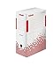Produktbild Esselte 6239 Speedbox Archivbox, 150 mm, weiß-rot