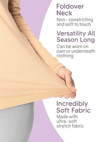 STRETCH IS COMFORT Women's Plus Size Long Sleeve and Sleeveless Turtleneck | XL - 7X4