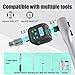 XLIT 1/2“ Digital Torque Adapter Set with Socket Adapters (1/4