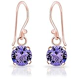 Elegant und raffiniert unsere Ohrringe sind von höchster Qualität und bestehen aus 925 Sterling Silber Rosen-Gold überzogen mit Stempel und echter Kristall von Swarovski Elements