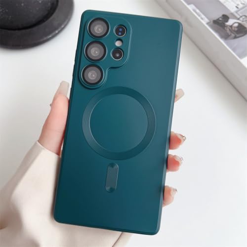 Coque Galaxy S23+ charge sans fil avec revêtement antichoc mat TPU