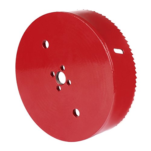 Abuff Precision 6 Inch Bi-Metal Hole Saw For Cornhole Game, Abuff 38Mm Depth Hss Hole Cutter With 1/2 Inch Hex Shank Arbor For Easily Drilling Cornhole Board thumb #6