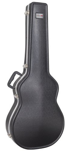 Kinsman Étui pour guitare dreadnought ABS - Les Beatles, Paul McCartney, John Lennon, RIngo Starr, George Harrison Kinsman Étui pour guitare dreadnought ABS