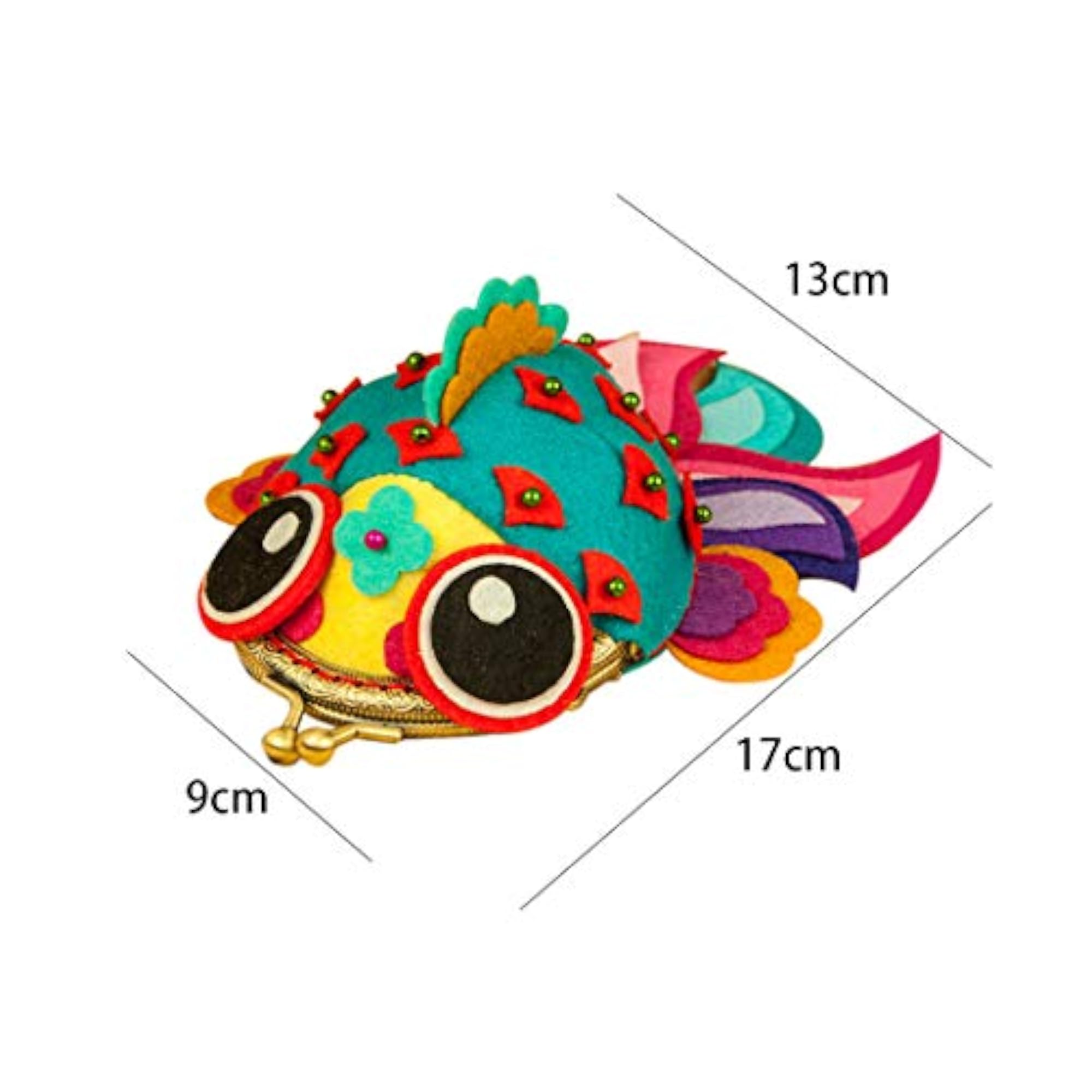Handmade Wallet Creative Goldfish Coin Pouch