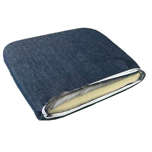 Organic Latex Seat Cushion with Organic Removable Cotton Cover - GOLSGOTS Certified - 3 Firm product thumbnail 13