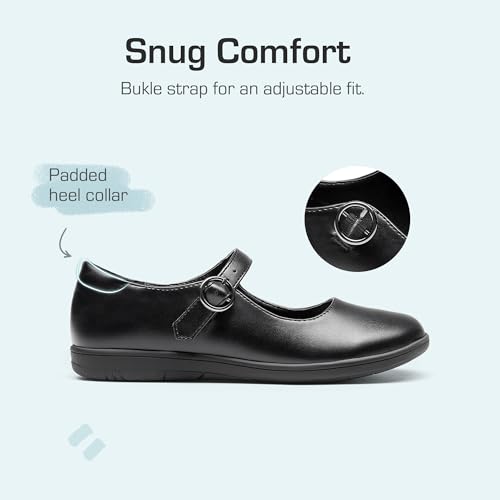 DREAM PAIRS Girls Mary Jane Flats School Uniform Dress Shoes4