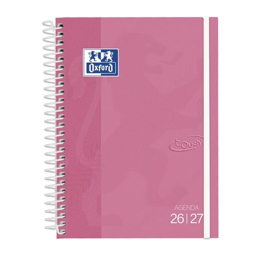 Miniatura 8 de Oxford Touch, Agenda 2026 2027, Semana Vista, Tapa Extradura, A5 (15x21 cm), Español, Color Fuchsia