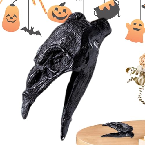 Sifflet aztèque bouche de corbeau pour décoration d'Halloween