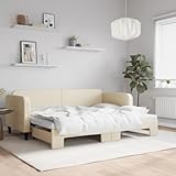 Ce lit de repos 2 en 1 avec lit gigogne, servant à la fois de canapé et de lit, constitue un supplément pratique et accrocheur à votre salon ou chambre à coucher.