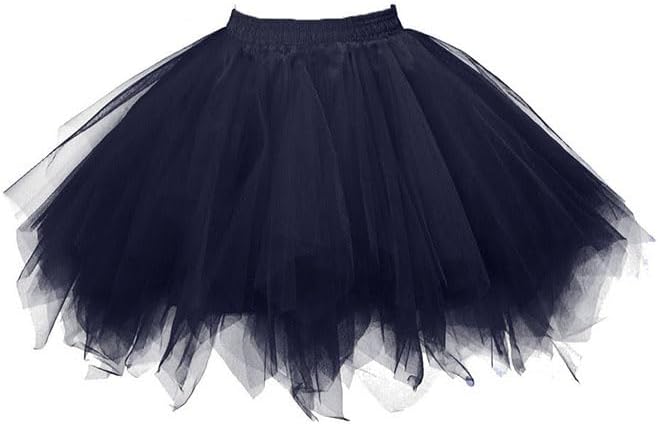 Jupe Tutu En Tulle Pour Femme - Multicolore Bonbon, Pour Carnaval, Halloween, Fête, Déguisement Années 80