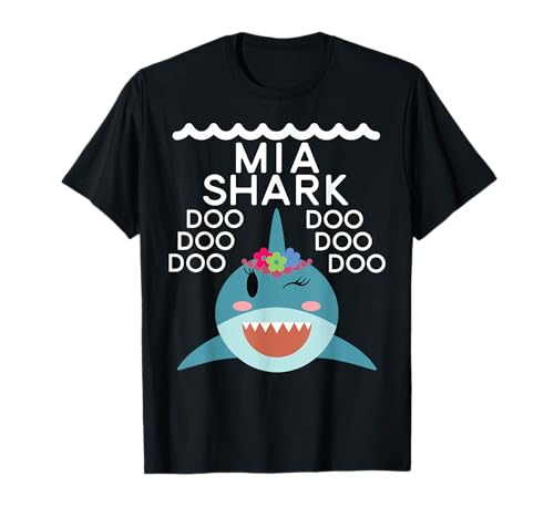 Mia Shark shirt Matching Family Shirts Shark Family tshirts T-Shirt