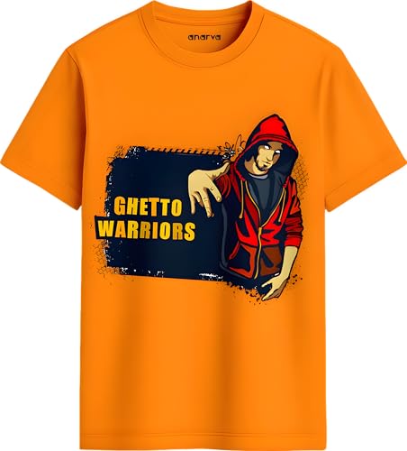 Image of Amazon Brand - Anarva Men's Cotton Printed Crew Neck T-Shirt | Casual Short Sleeve Graphic Tee