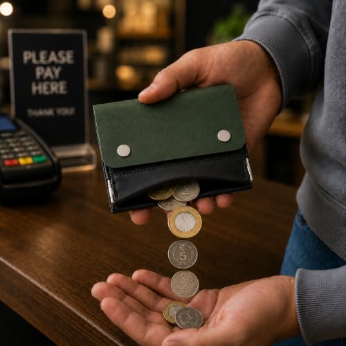 The Wallet Store ClickKiss Genuine Leather Wallet - Green - Image 8