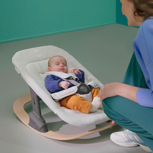 Bugaboo Giraffe Rocker for Giraffe Chair Newborn Set, Sustainable, Stylish Design, Natural Wood