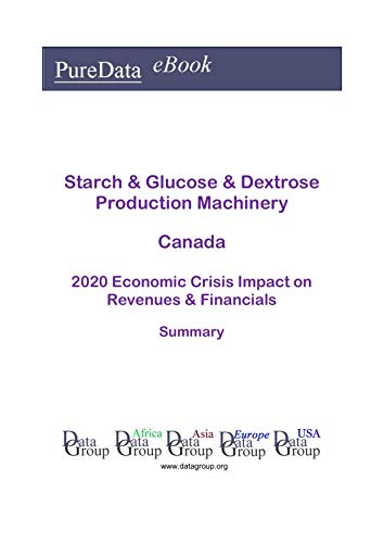 Starch & Glucose & Dextrose Production Machinery Canada Summary: 2020 Economic Crisis Impact on Reve