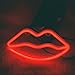 Hopolon Lip Neon Signs, LED Neon Light for Party Supplies, Girls Room Decoration Accessory, Table Decoration, Children Kids Gifts (Red Lip)…