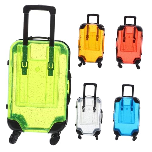 Valise de voyage pour enfant Toddmomy : lot de 5 pièces à roulettes pour ranger les bonbons