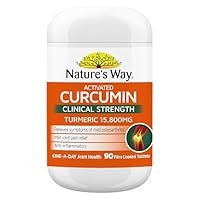 Nature's Way Activated Curcumin Turmeric Concentrate 90 Tablets