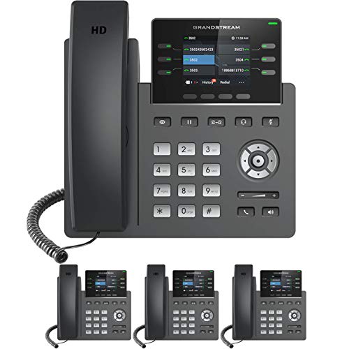 Z-Cloud Premium Phone System By Mission Machines: Auto Attendant, Voicemail, Voicemail To Email, Mobile Apps, Work From Anywhere & Includes Free Mission Machines Z-Cloud Service (4 Phone Bundle) #TOP14