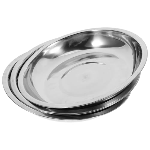 DECOMELODY ステンレス製ペットボウル 猫犬用 食器 便利な洗浄可能デザイン 幅広タイプ お水入れ ごはん皿 4個セット