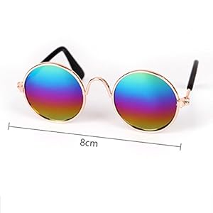   Wakeu-Classic-Retro-Circular-Metal-Sunglasses-for-Cats-or-Small-Dogs