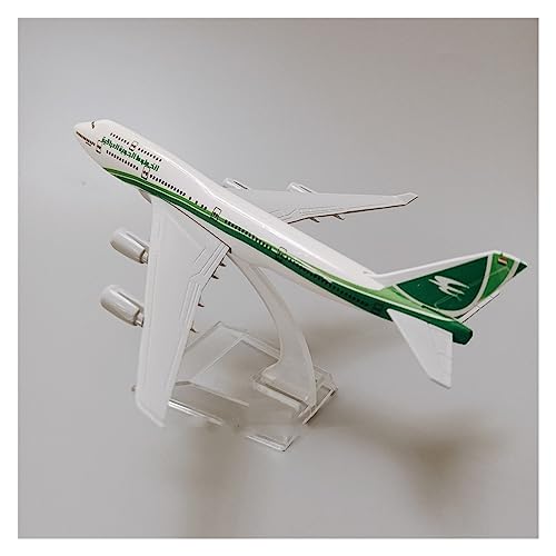 Avion miniature B747 Iraqi Airways réplique de collection 16cm en métal injecté