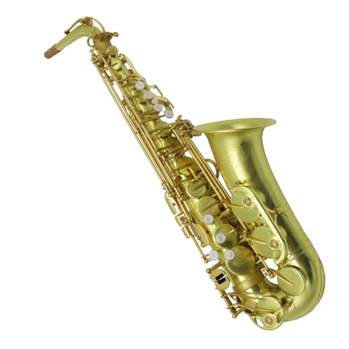 Eastern music Professional new unlacquer original alto saxophone w Italian pads