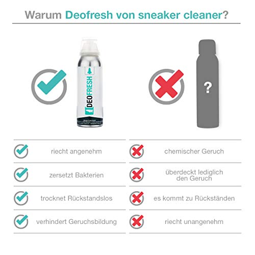 Sneaker Cleaner® DEOFRESH (bomboletta spray da 125...