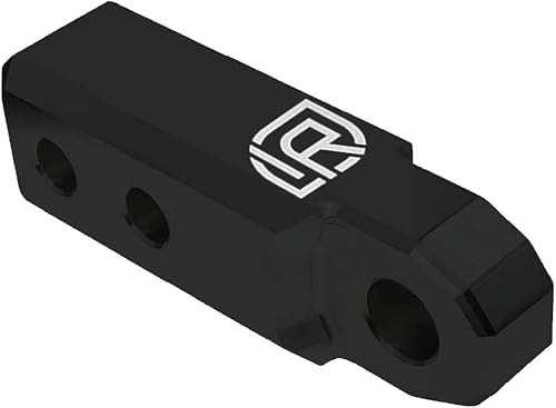 Miniatura 4 de M1 Store Lengüeta de enganche 2.0, lengüeta de bloqueo de enganche de remolque para receptor de 2 pulgadas y anillo en D de 34 pulgadas, mecanizado