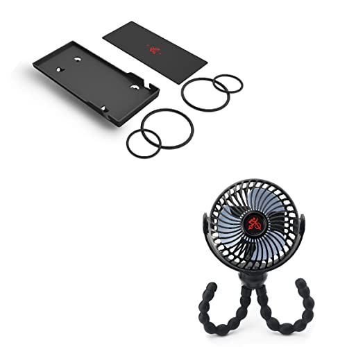 Crostice Phone Holder And Mini Fan Compatible With Peloton Bike & Bike Plus #TOP8