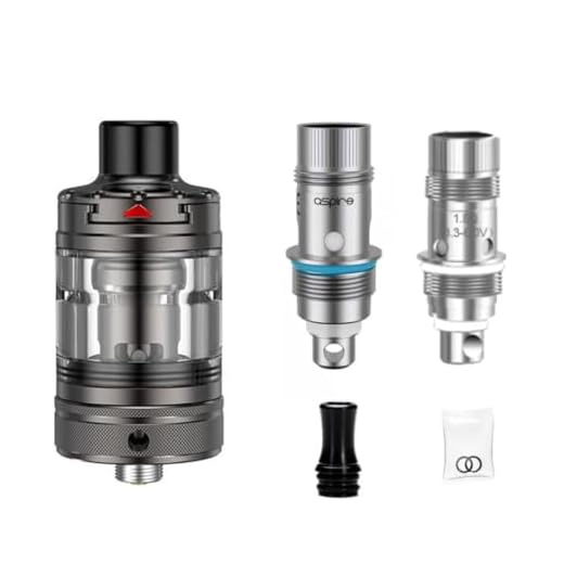 Aspire Nautilus 3 Vape Tank (Gunmetal) - 3 Colours to choose from - Sliding Top Fill, Compatible with all Aspire Nautilus Coils - No Nicotine (Gunmetal)