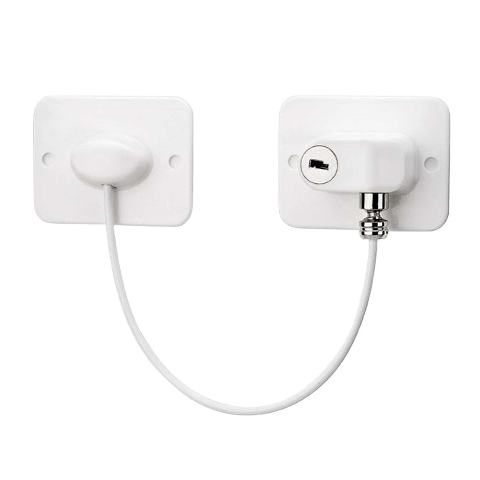 Serrure de fenêtre porte coulissante anti intrusion verrou blanc de baie