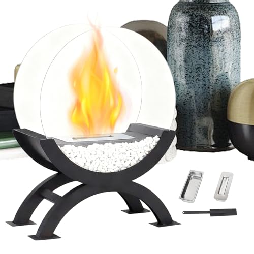 Focolare Da Tavolo - Caminetto Portatile Smontabile e Sicuro - Braciere Da Tavolo - Per Casa, Giardino, Interno, Esterno, Comodino, Balcone, Camera Da, Picnic E Soggiorno