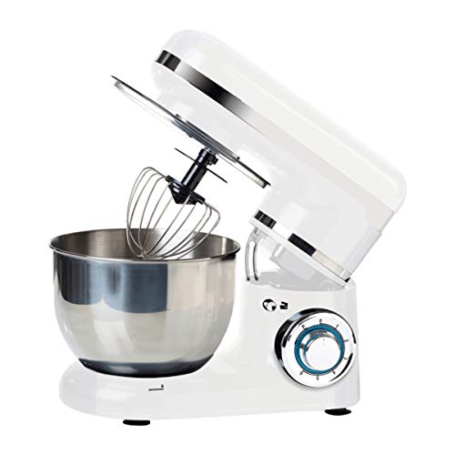 Retro-Küchenmaschine Rührschüssel, Edelstahl (304): ca. 4 L, inkl....