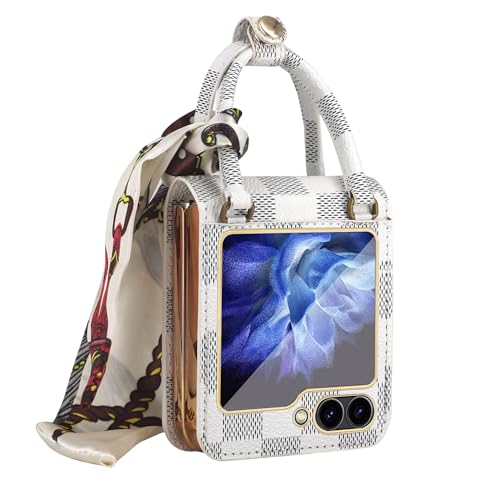 Coque étui de téléphone portable Samsung Galaxy Z Flip 6 antichoc 5G blanc