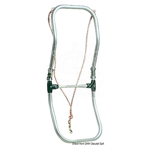 OSCULATI Scaletta per gommoni snodata 2 gradini