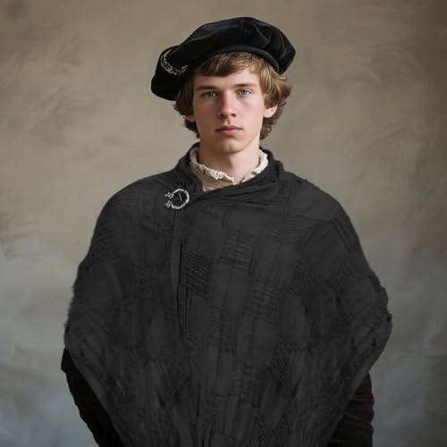 Écharpe Renaissance à capuche pour compléter un costume médiéval sans effort