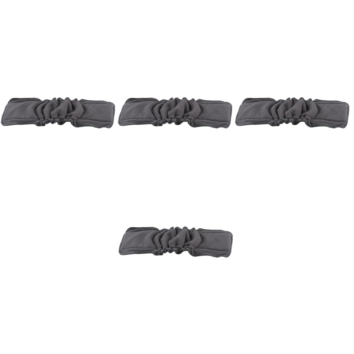 Inserts lavables en bambou pour couches bébé : lot de 4 coussinets absorbants réutilisables - 15