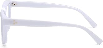 EYLRIM Classic Thick Square Frame Clear Lens Glasses for Women Men Non Prescription Eyeglasses