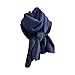 HUNOL Coton Châle,Femmes Souple Châle Chaud Foulard Pour Toutes Les Saisons Le Sexe-bleu marin-70~200cm