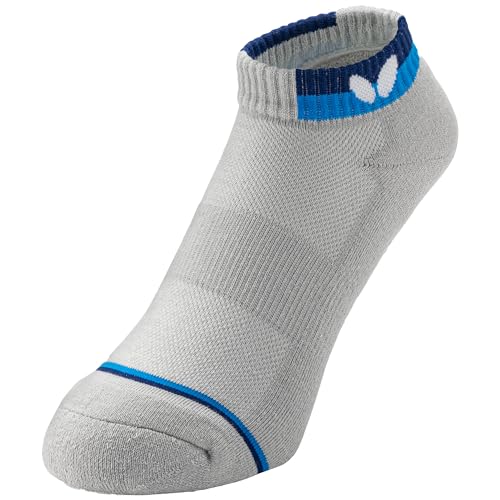 Butterfly Short Color Socks II – Foot Support Comfort for Quick Table Tennis Movements, Athletic Ankle Socks with Wide Heel